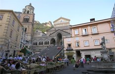 Amalfi Piazza del Duomo and Cathedral
