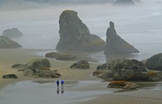 Bandon OR beach