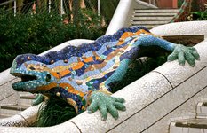 Gaudi's Salamander in Park Guell