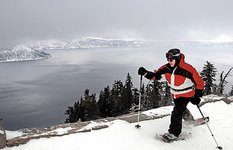 Snowshoeing