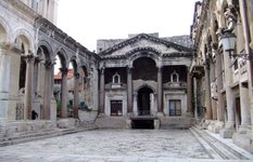 Roman emperor Diocletian’s palace in modern-day Split