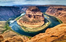 Horseshoe bend, Colorado River