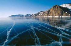 Baikal in winter