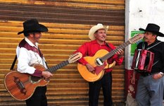mariachi band at Plaza Garibaldi