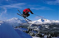 Skiing Mt Bachelor