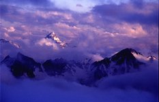 Mount Elbrus sunset
