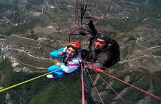 Paragliding over Pokhara