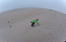 Sand-boarding