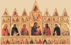 Simone Martini - Polyptych of Santa Caterina, 1212