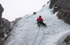Ice climbing Ben Nevis