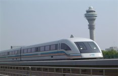 Pudong airport maglev train