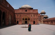 Jehangirs Palace in Agra Fort