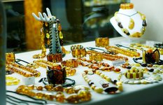 Amber souvenirs from Vilnius