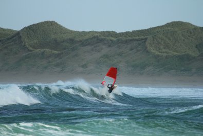 Brandon Bay windsurfing