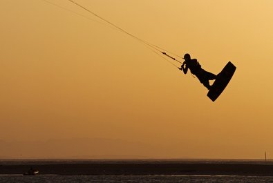 Wind/kitesurfing, water sports