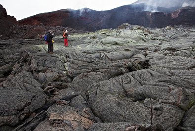 Lava fields