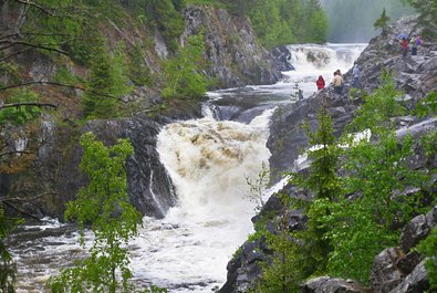 Kivach Waterfall