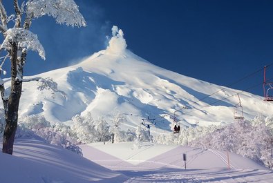 Pucon / Villarica skiing