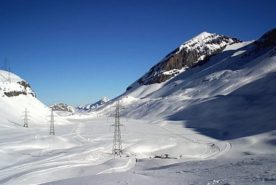 Gemmi Pass and Daubensee Lake