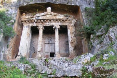 Lycian rock tombs