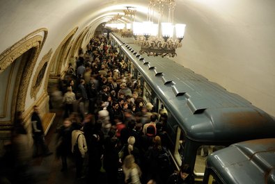 Moscow metro (subway)