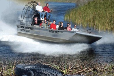 Airboat swamp tours