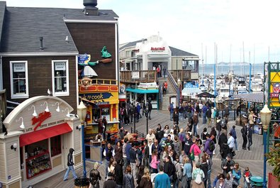 Fisherman&#39;s Wharf and Pier 39