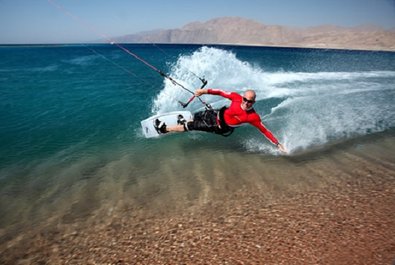 Dahab kite- and windsurfing