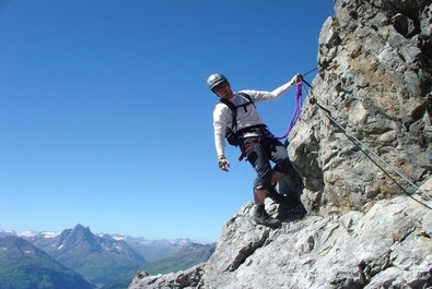 Rock climbing and mountaineering