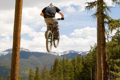 Mountain biking