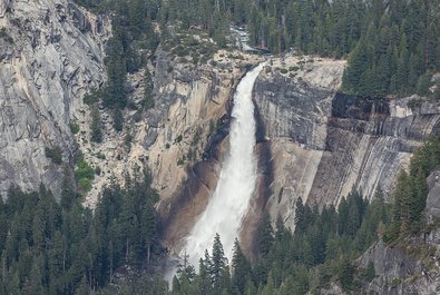 Vernal and Nevada Falls