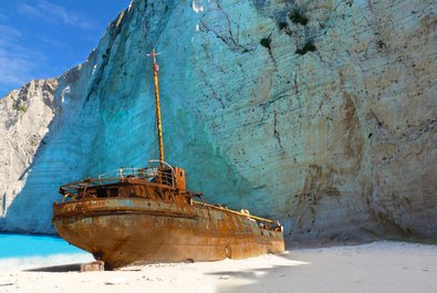 Navagio beach